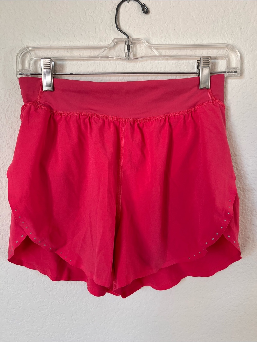 lululemon athletica Hot Pink Split-Hem Athletic Shorts